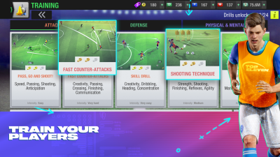 Screenshot of the application Top Eleven 2020 - Football Manager - #3