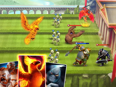 Screenshot of the application Castle Crush: Popular online card games - #3