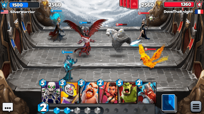 Screenshot of the application Castle Crush: Popular online card games - #5