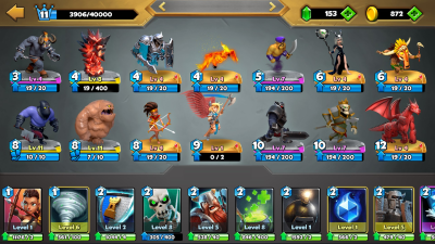 Screenshot of the application Castle Crush: Popular online card games - #7