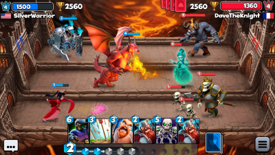 Screenshot of the application Castle Crush: Popular online card games - #8
