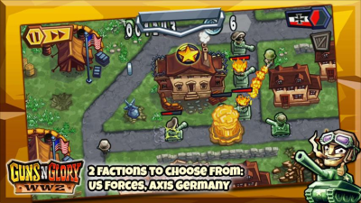 Screenshot of the application Weapons and Glory: World War II - #2