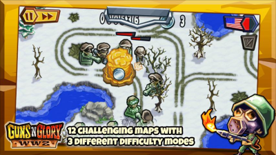 Screenshot of the application Weapons and Glory: World War II - #3