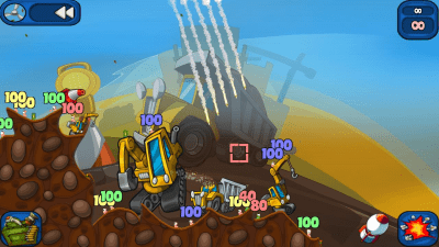 Screenshot of the application Worms 2: Armageddon - #2