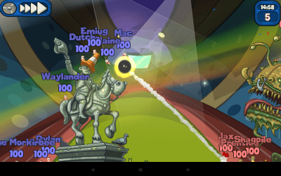 Screenshot of the application Worms 2: Armageddon - #7