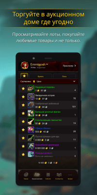 Screenshot of the application WoW Companion - #2