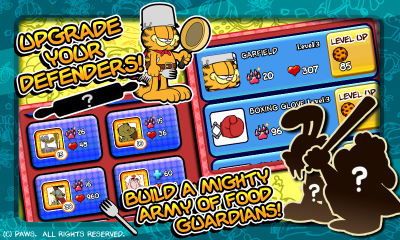 Screenshot of the application Garfields Defense - #2