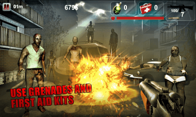 Screenshot of the application Zombie Apocalypse 3D - #5