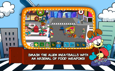 Screenshot of the application Garfields Defense 2 - #3