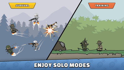 Screenshot of the application Mini Militia - Doodle Army 2 - #6