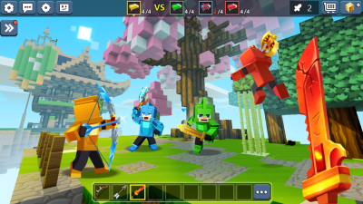 Screenshot of the application Bed Wars - #4