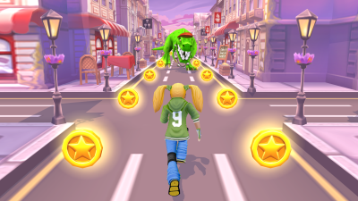 Screenshot of the application Angry Gran Run - #2