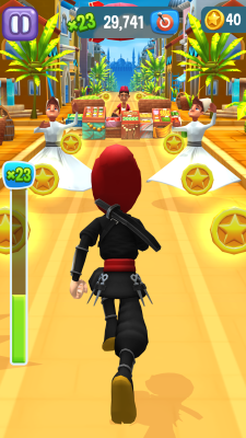 Screenshot of the application Angry Gran Run - #3