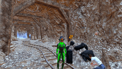 Screenshot of the application Rope Frog Ninja Hero - Strange Gangster Vegas - #5