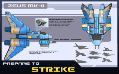 Screenshot of the application Sector Strike - #7
