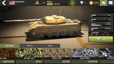 Screenshot of the application War Machines: A game about tanks - war games - #4
