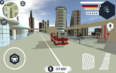 Screenshot of the application Robot Firetruck - #3