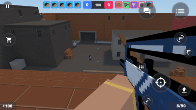 Screenshot of the application Block Strike - #2