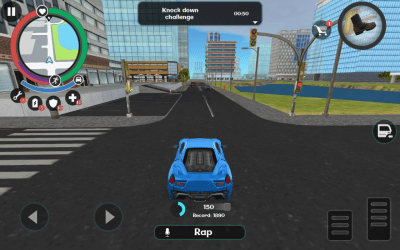 Screenshot of the application Stickman Rope Hero 2 - #3