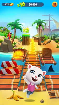 Screenshot of the application Talking Tom: Running for Gold - #2