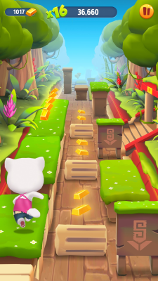 Screenshot of the application Talking Tom: Running for Gold - #6
