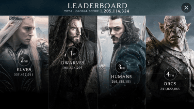 Screenshot of the application The Battle of Middle-earth - #5