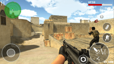 Screenshot of the application Gun & Strike 3D - #3