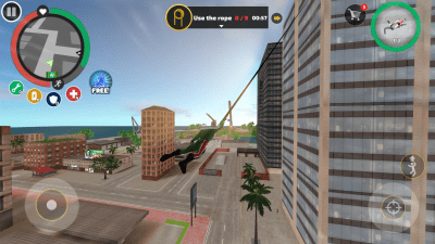 Screenshot of the application Rope Hero: Vice Town - #2