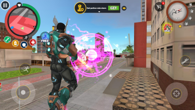 Screenshot of the application Rope Hero: Vice Town - #7