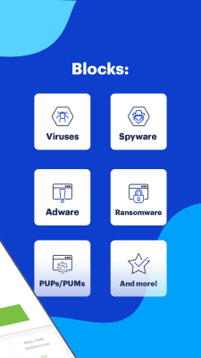 Screenshot of the application Malwarebytes Mobile Security - #2