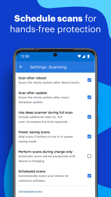 Screenshot of the application Malwarebytes Mobile Security - #8