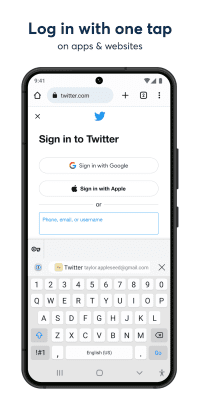 Screenshot of the application 1Password - #5