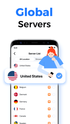 Screenshot of the application SkyVPN - #2