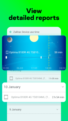 Screenshot of the application SafeKids Parental Control - #5