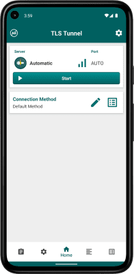 Screenshot of the application TLS Tunnel - #2