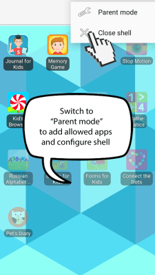 Screenshot of the application Kid's Shell - children's corner - #2
