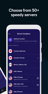 Screenshot of the application Avast SecureLine VPN - #2