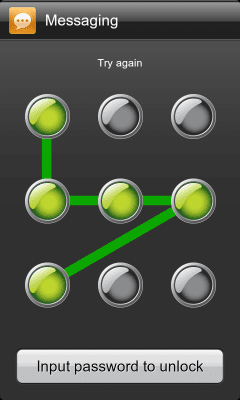 Screenshot of the application App Lock - #2