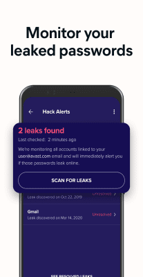 Screenshot of the application Avast Antivirus & Security - #5