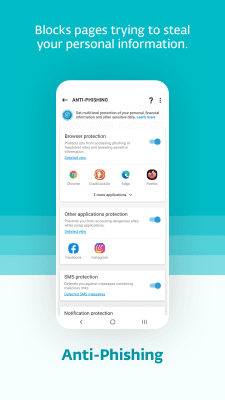 Screenshot of the application ESET Mobile Security & Antivirus - #2