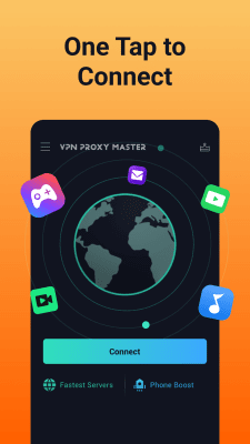 Screenshot of the application VPN Proxy Master - #2