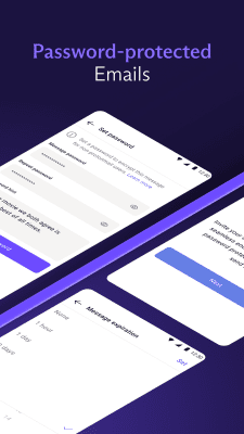 Screenshot of the application ProtonMail - Encrypted Email - #7