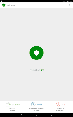 Screenshot of the application AdLocker - Free Adblock & Firewall - #3