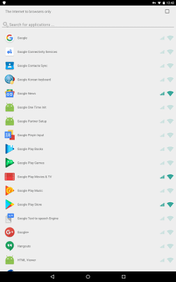 Screenshot of the application AdLocker - Free Adblock & Firewall - #4