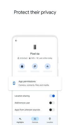 Screenshot of the application Google Family Link (for parents) - #3