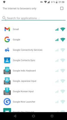 Screenshot of the application AdProtect - Free Adblock & Firewall - #2