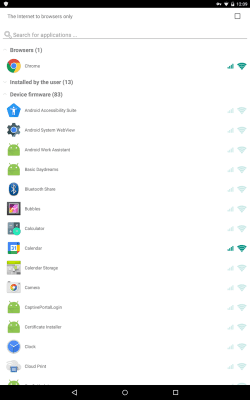 Screenshot of the application AdProtect - Free Adblock & Firewall - #4