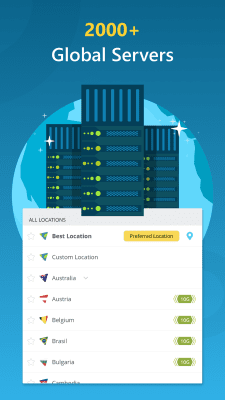 Screenshot of the application hide.me VPN: Secure VPN - #4