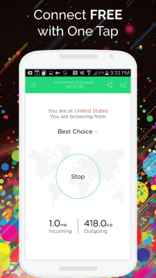 Screenshot of the application Touch VPN - Free VPN/PPN proxy (proxy) - #2