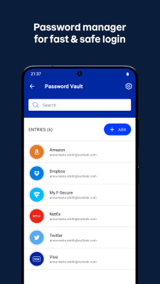 Screenshot of the application F-Secure: Total Security & VPN - #5